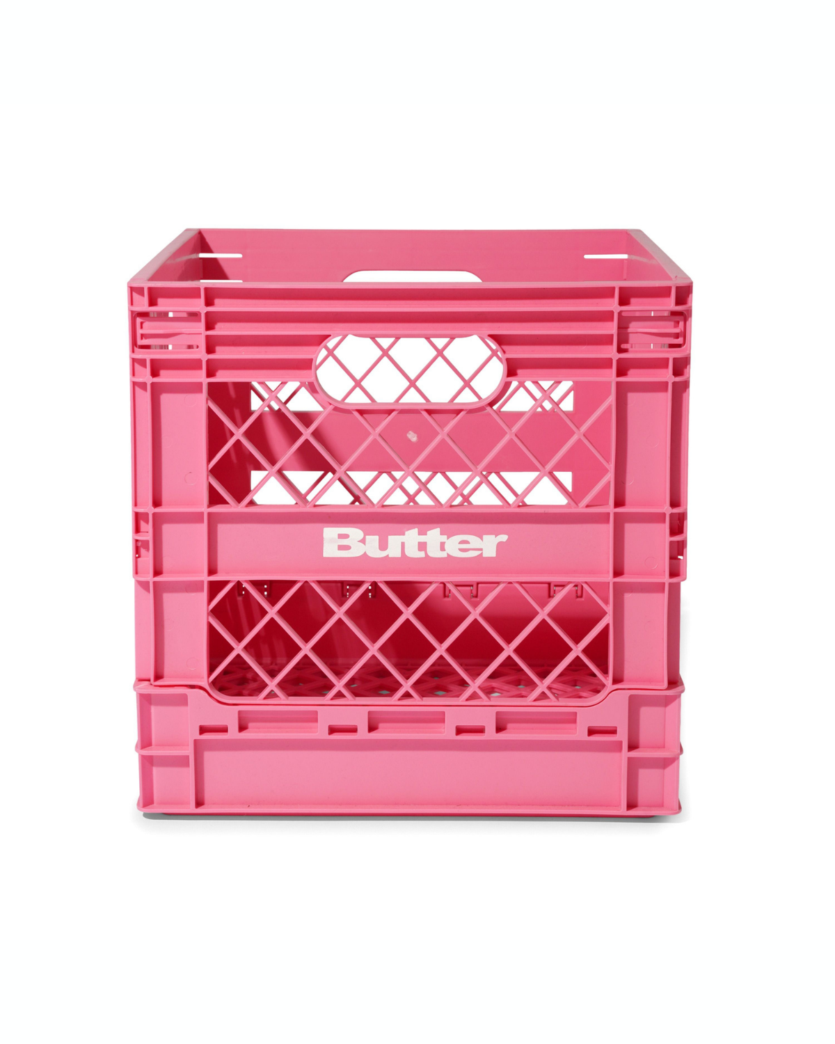 BUTTER GOODS Record Crate - Pink