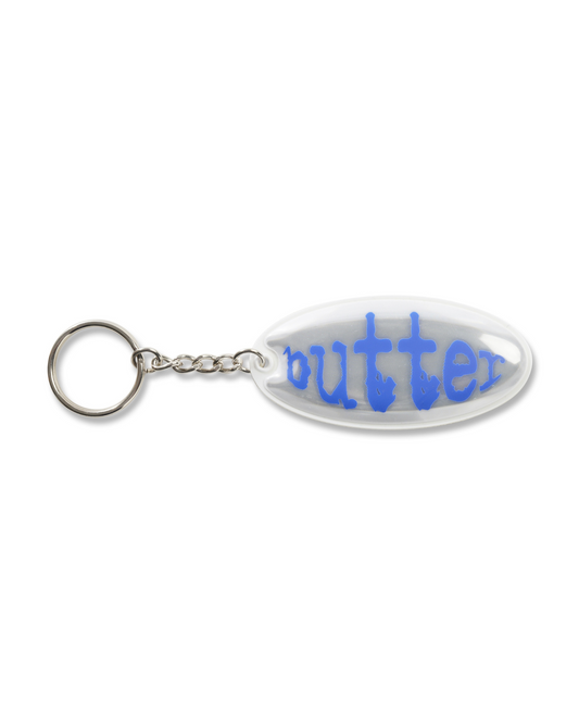 BUTTER GOODS Frenzy Reflective Keychain - Pearl