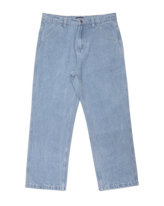 Passport Workers Club Classic Jean - Washed Light Indigo