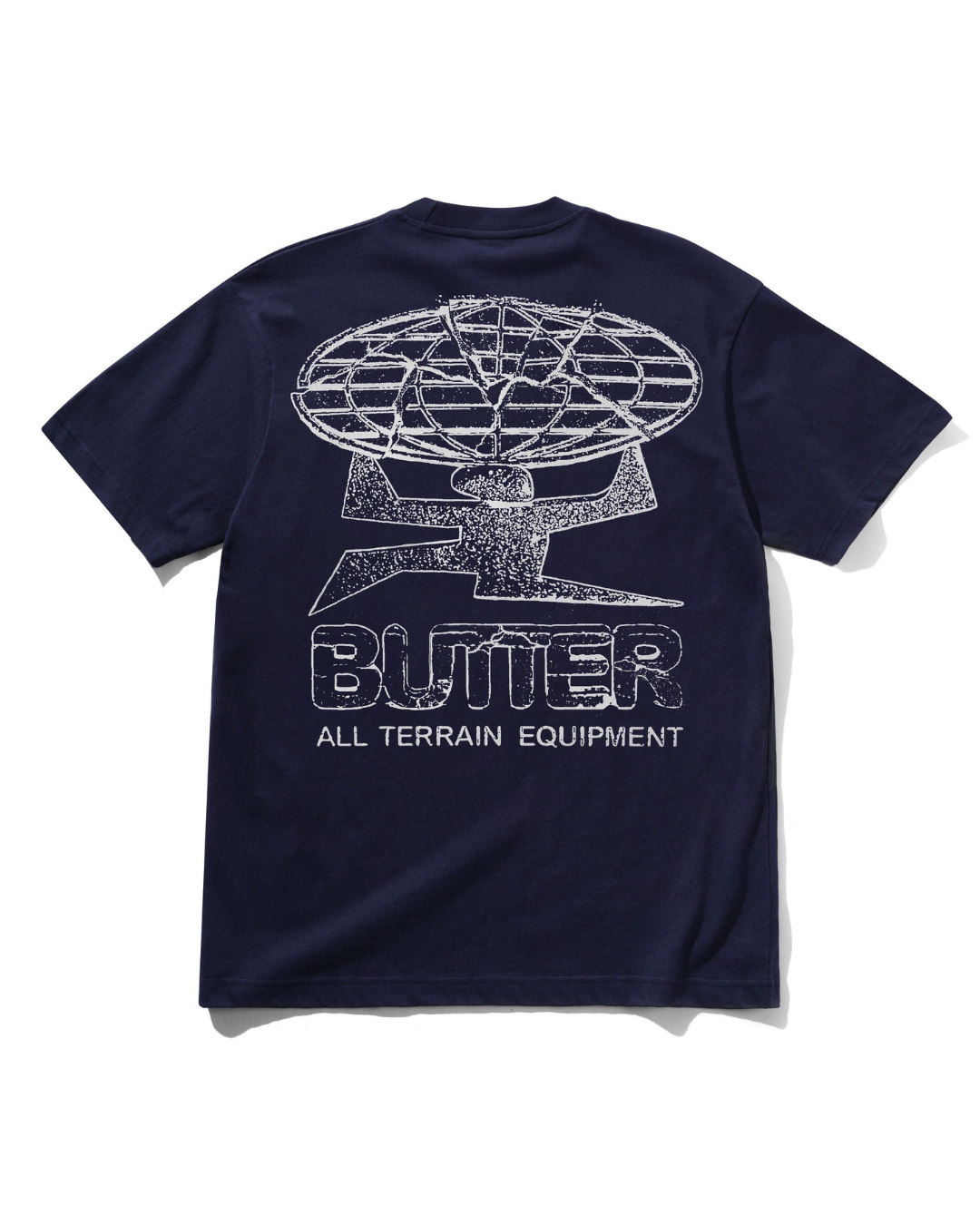 BUTTER GOODS Terrain Tee - Midnight