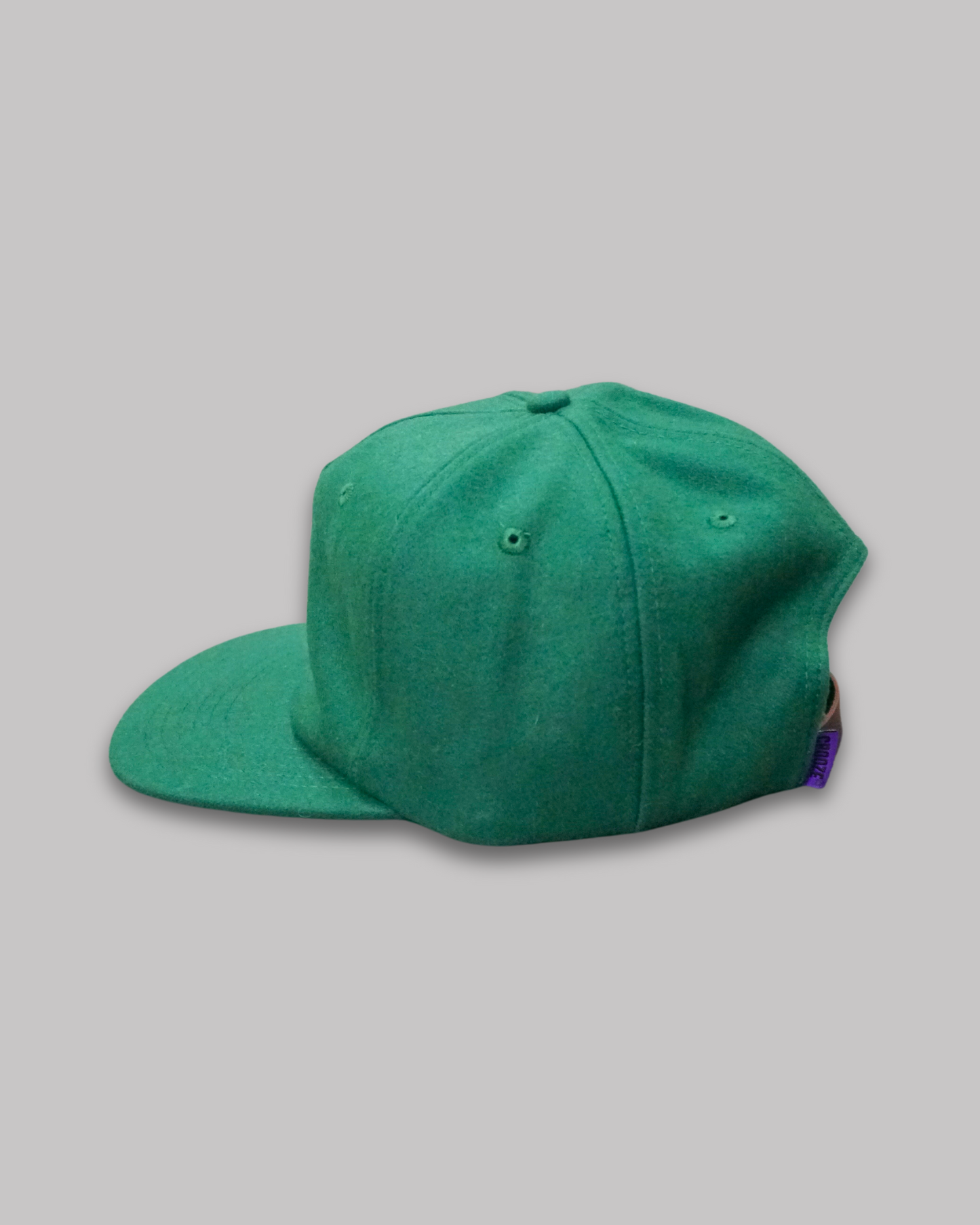 CROOZE 5-Panel League Wool Cap - Kelly Green