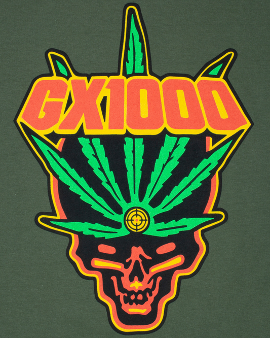 GX1000 Leaf Tee - Surplus Green