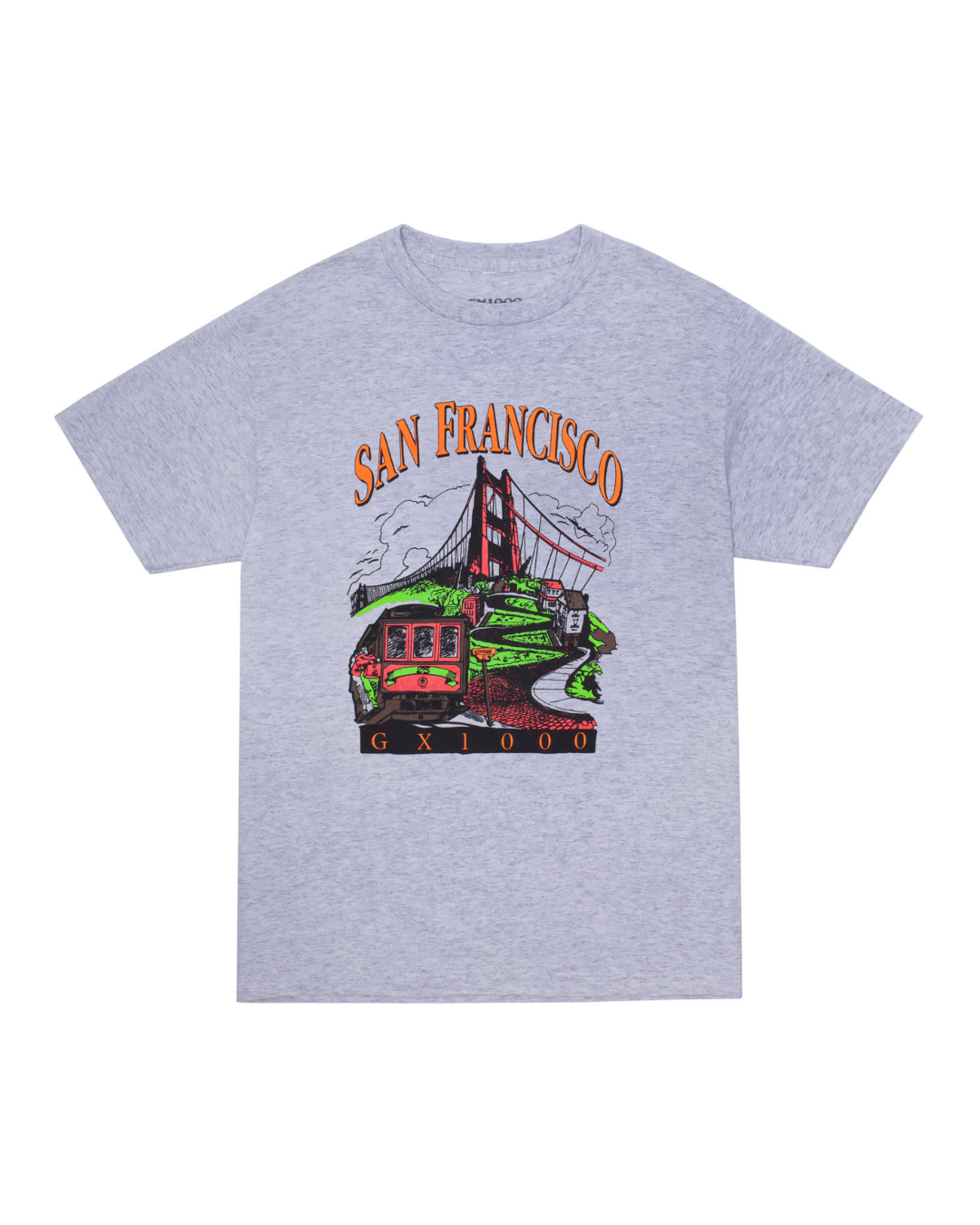 GX1000 Tourist Tee - Heather Grey