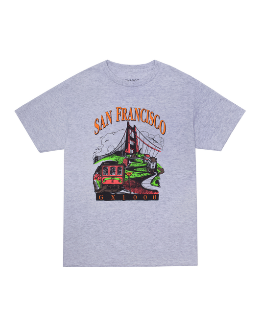 GX1000 Tourist Tee - Heather Grey