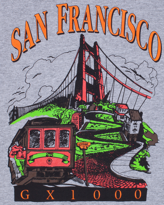 GX1000 Tourist Tee - Heather Grey