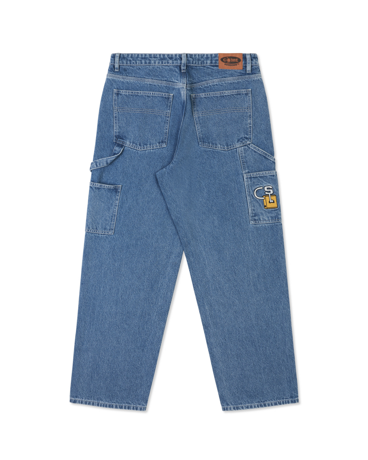 COME SUNDOWN - Lock Jeans - Washed Blue