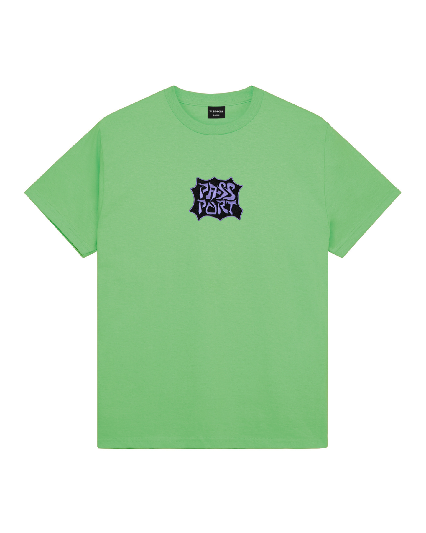 Passport Glyph Tee - Slime