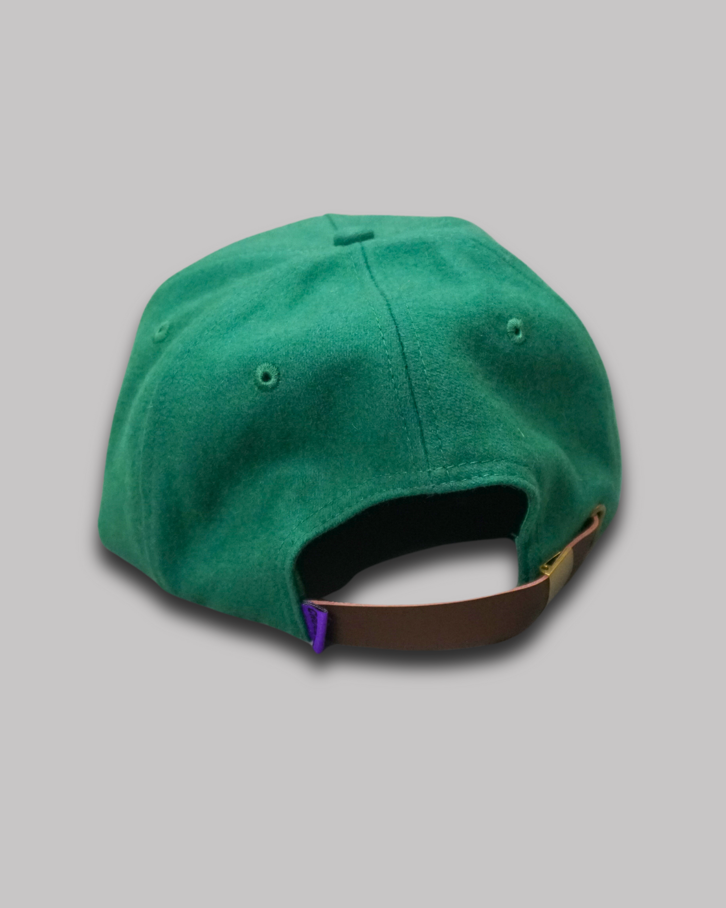 CROOZE 5-Panel League Wool Cap - Kelly Green