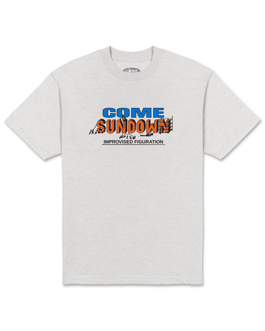 COME SUNDOWN Figuration Tee - Ash