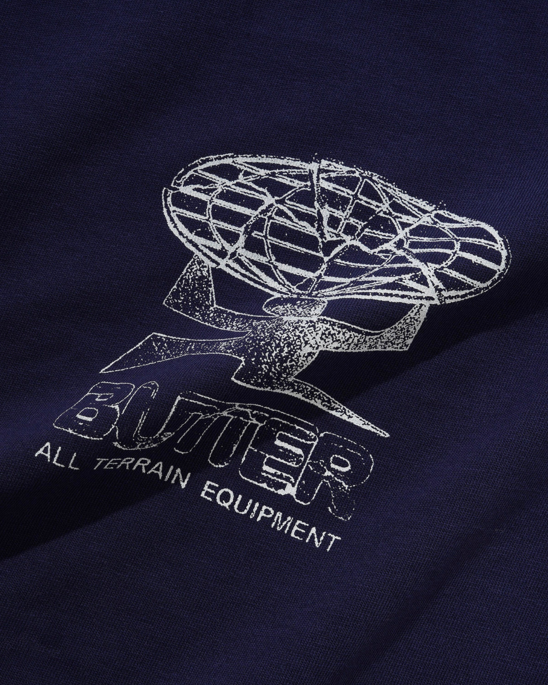 BUTTER GOODS Terrain Tee - Midnight