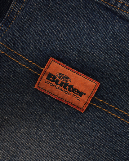 BUTTER GOODS Santosuosso Denim Jeans - Dark Navy Tint