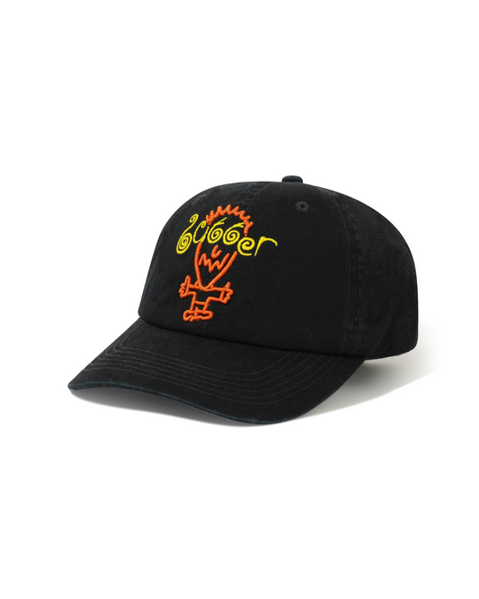 BUTTER GOODS Dizzy 6 Panel Cap - Black