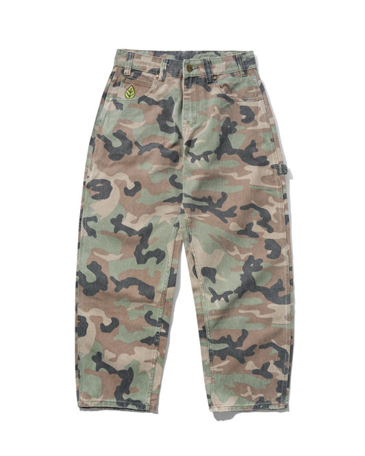 BUTTER GOODS Weathergear Denim Jeans - Woodland Camo