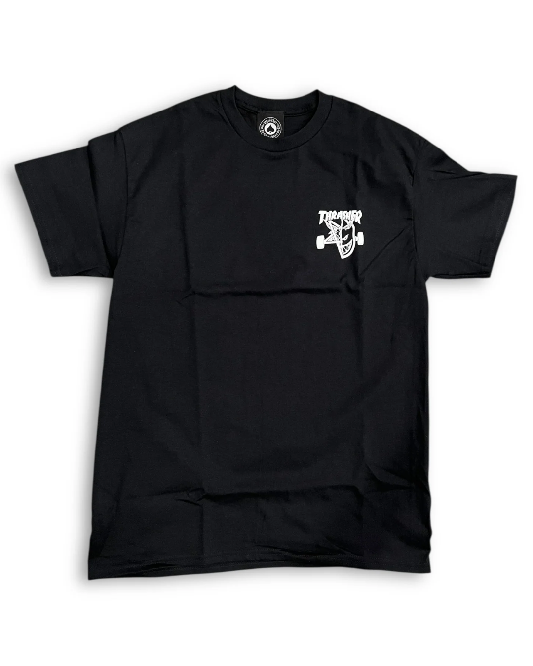 THRASHER x Spitfire Classic Swirl Tee - Black