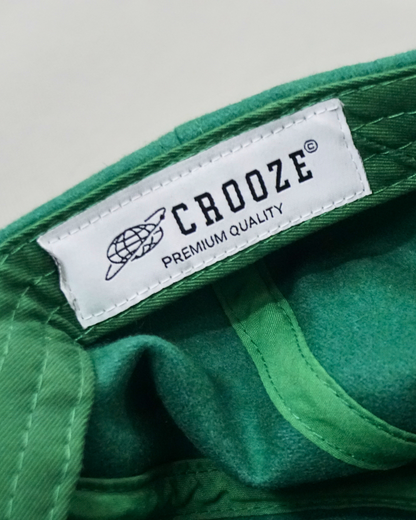 CROOZE 5-Panel League Wool Cap - Kelly Green