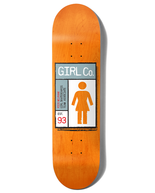 GIRL McCrank Grid Box 'TWIN TIP' Deck 8.25"