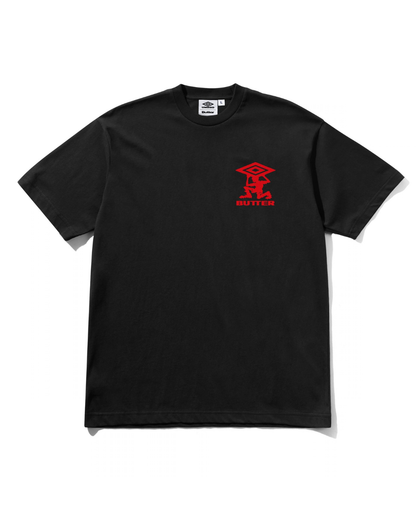 BUTTER GOODS | UMBRO Diamond Terrain Tee - Black