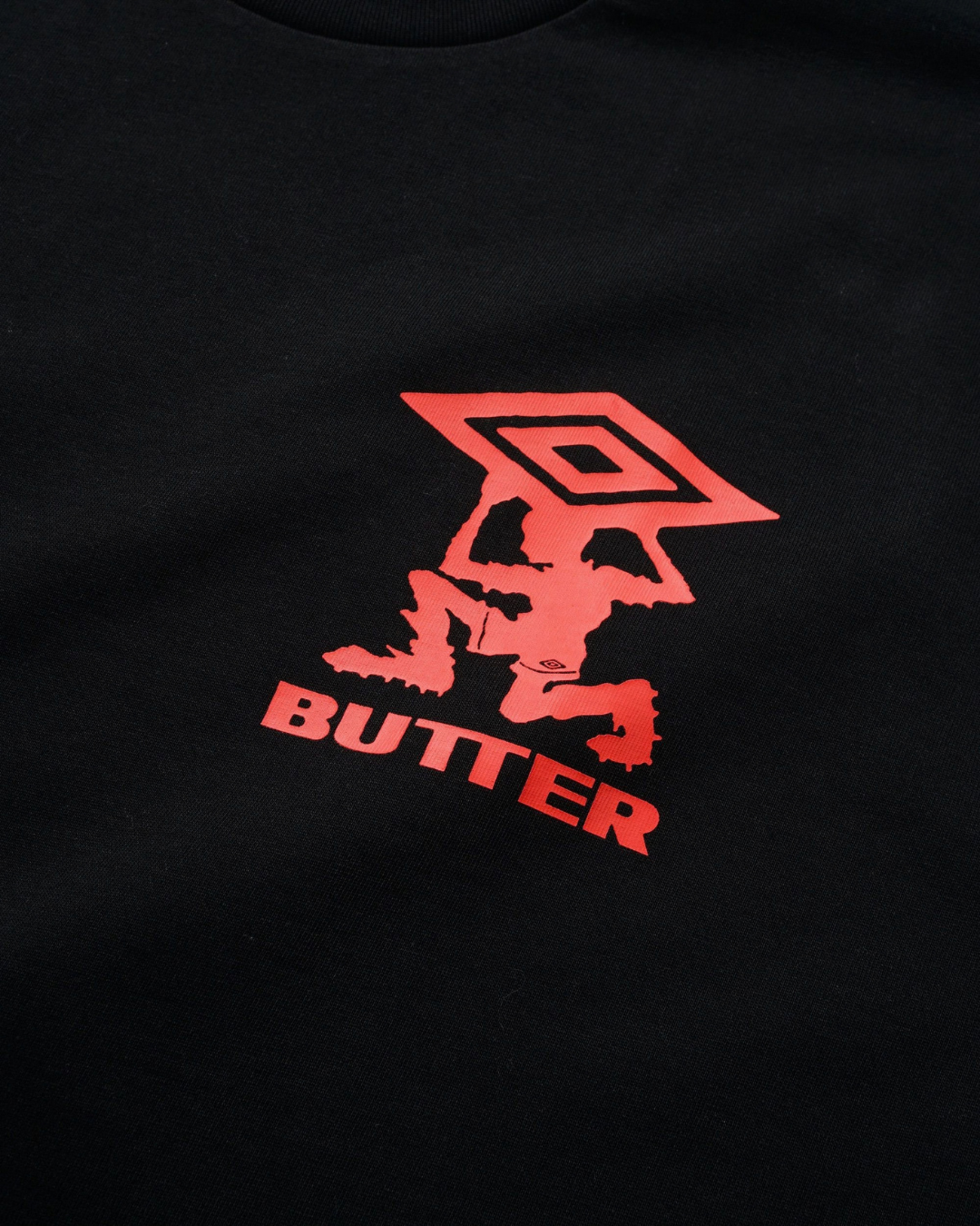 BUTTER GOODS | UMBRO Diamond Terrain Tee - Black