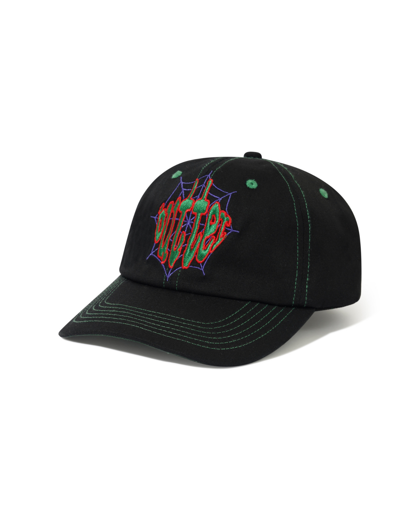 BUTTER GOODS Frenzy 6 Panel Cap - Black