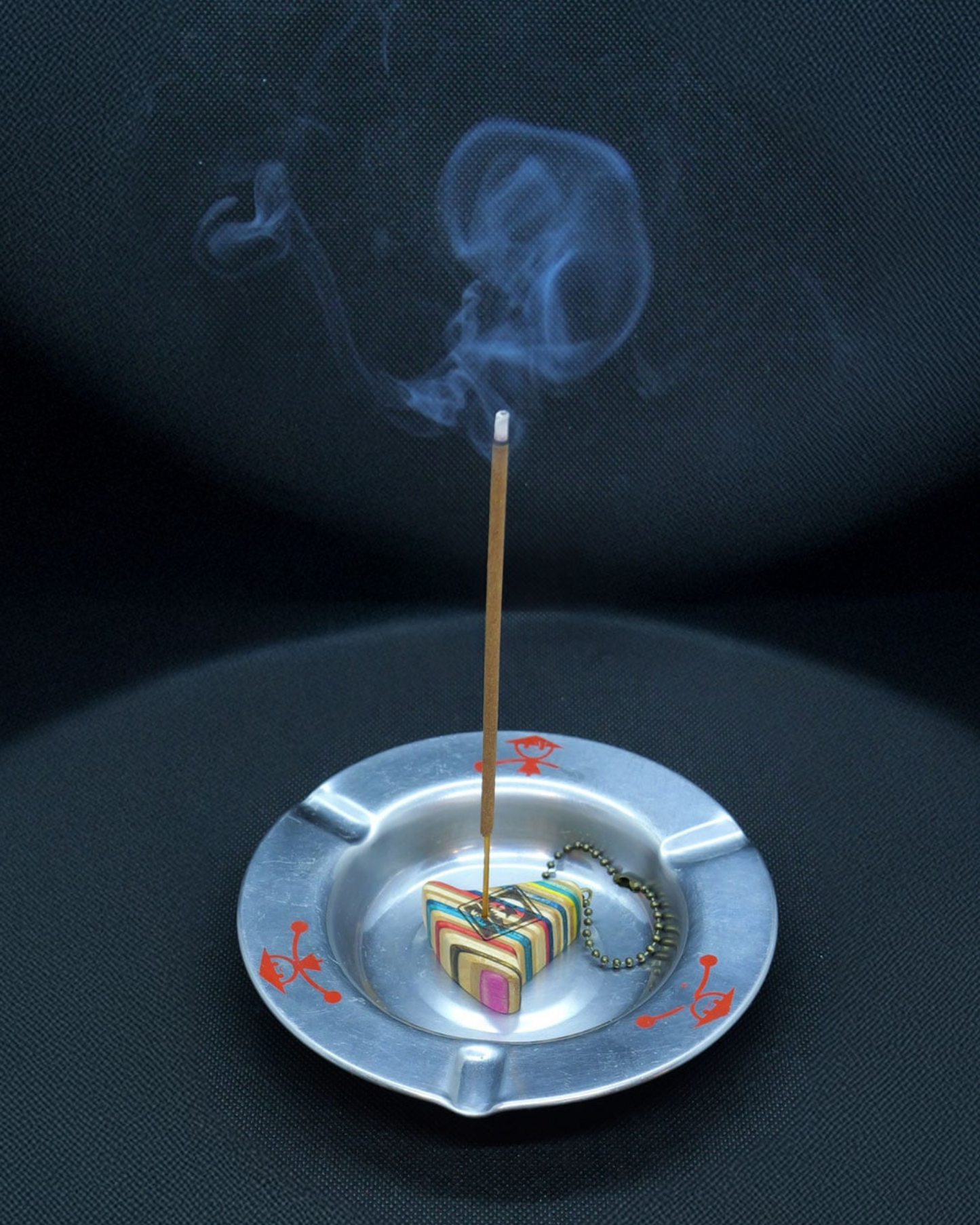 MxMxM Corn Keychain & Incense Holder