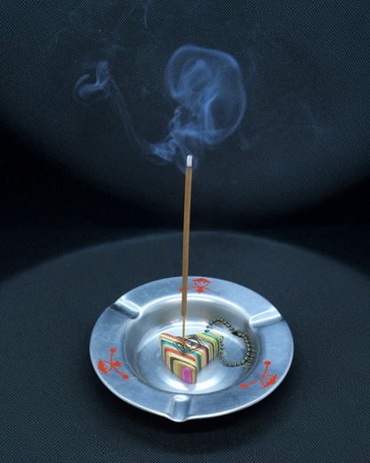 MxMxM Corn Keychain & Incense Holder