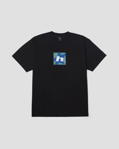 HUF H Star Tee - Black