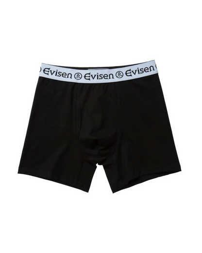 EVISEN Modern Cotton Stretch Briefs (2Pcs) - Black & Charcoal