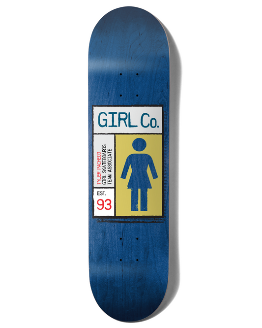 GIRL Pacheco Grid Box Deck 8.375"