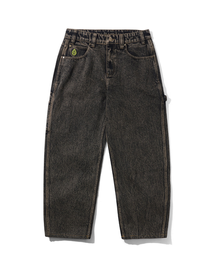 BUTTER GOODS Weathergear Denim Jeans - Brown Tint
