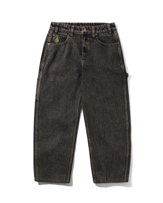 BUTTER GOODS Weathergear Denim Jeans - Brown Tint