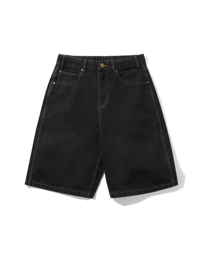 BUTTER GOODS | DANIEL JOHNSTON Dragon Denim Shorts - Washed Black