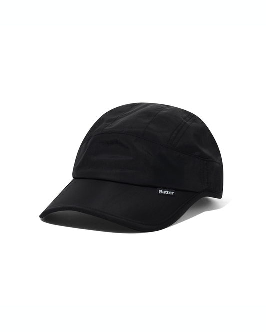 BUTTER GOODS Path 4 Panel Cap - Black