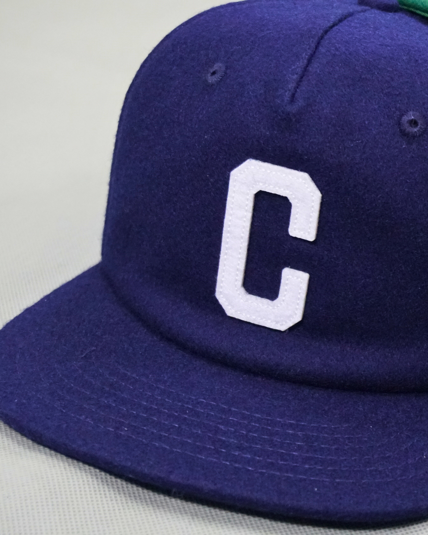 CROOZE 5-Panel League Wool Cap - Navy