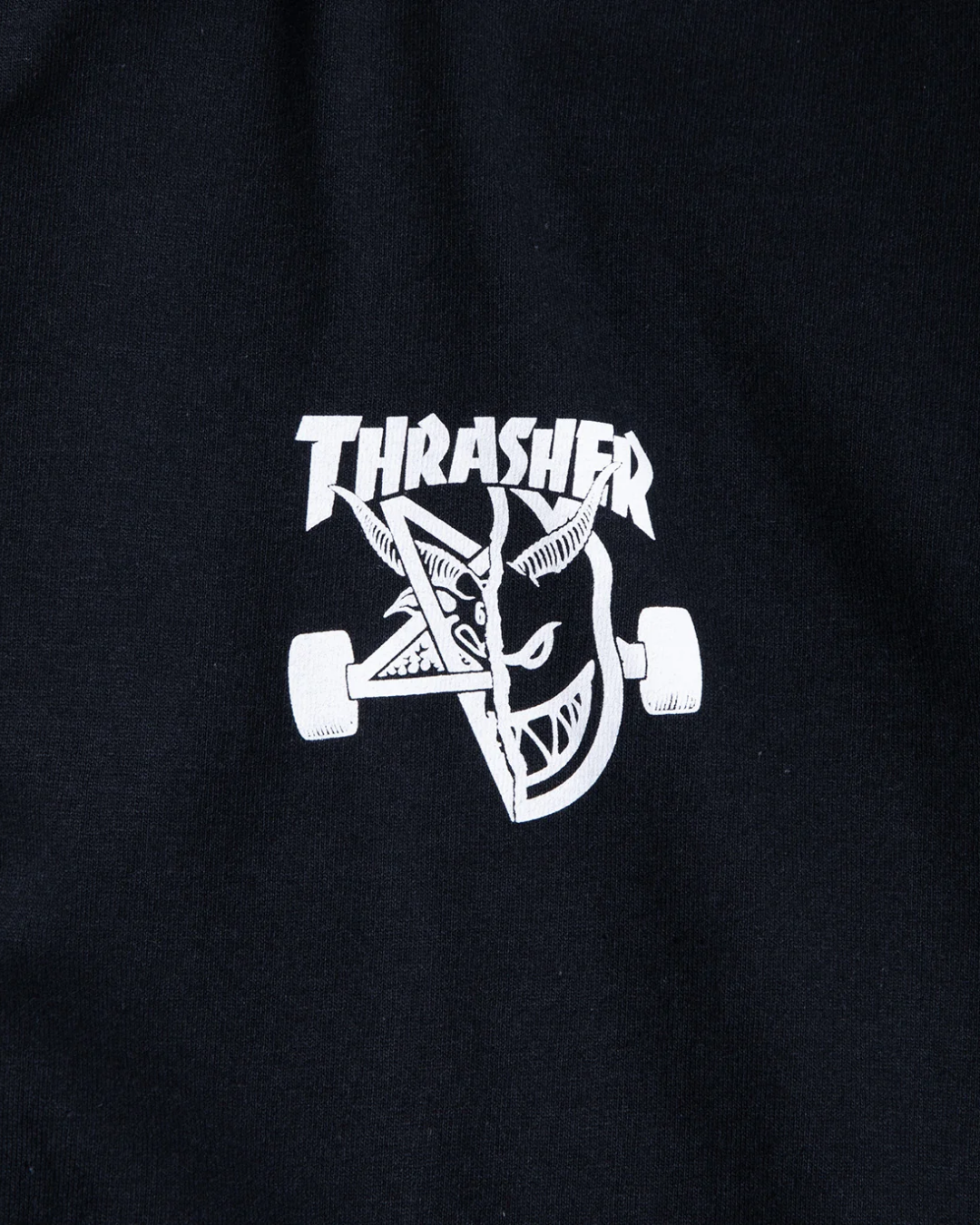 THRASHER x Spitfire Classic Swirl Tee - Black