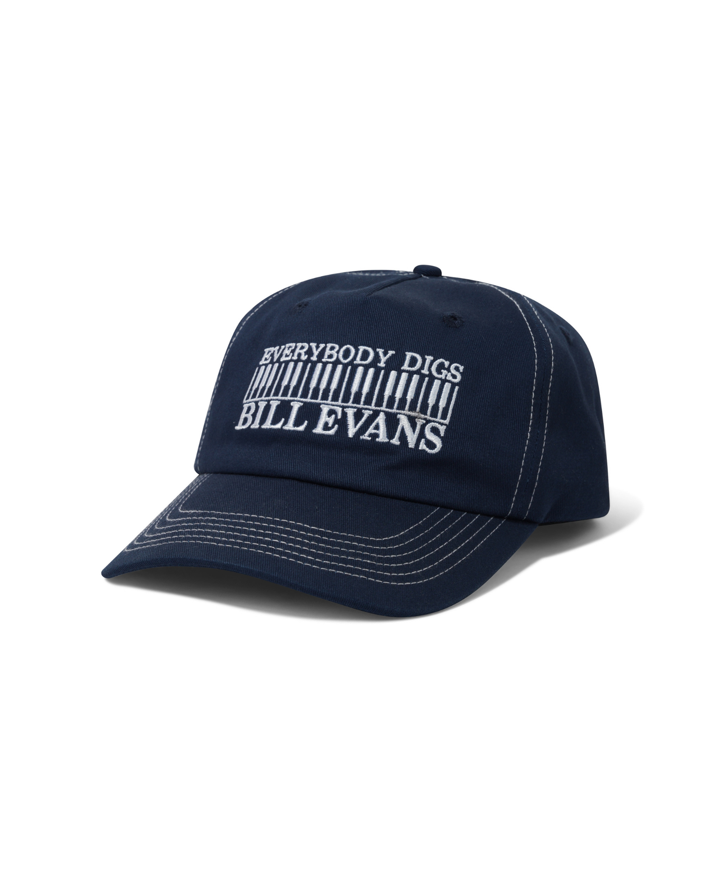 BUTTER GOODS | Bill Evans Everybody Digs 5 Panel Cap - Navy