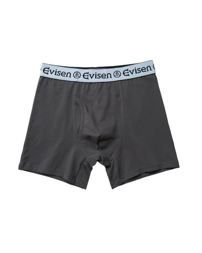 EVISEN Modern Cotton Stretch Briefs (2Pcs) - Black & Charcoal