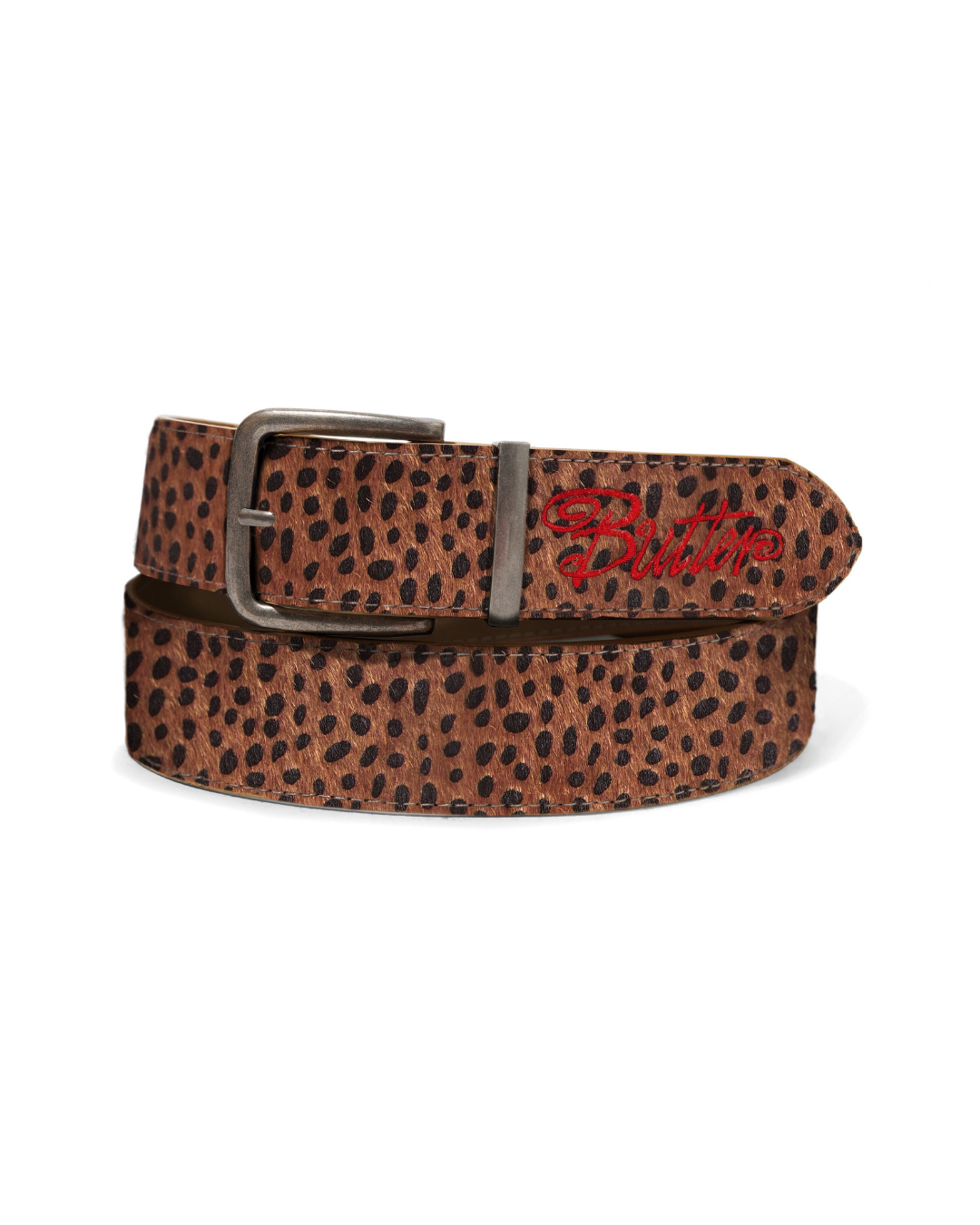 BUTTER GOODS Animal Hide Belt - Deer