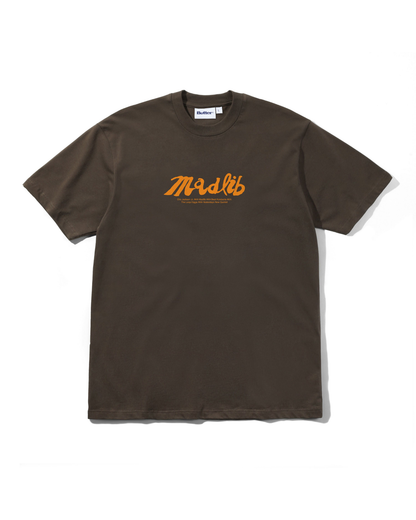 BUTTER GOODS x MADLIB Alias Tee - Brown