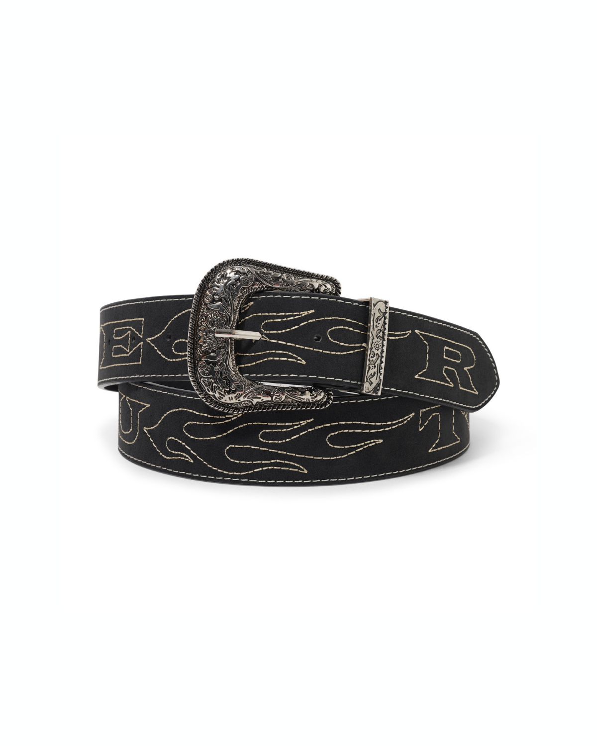 BUTTER GOODS Flame Stitch Belt - Black
