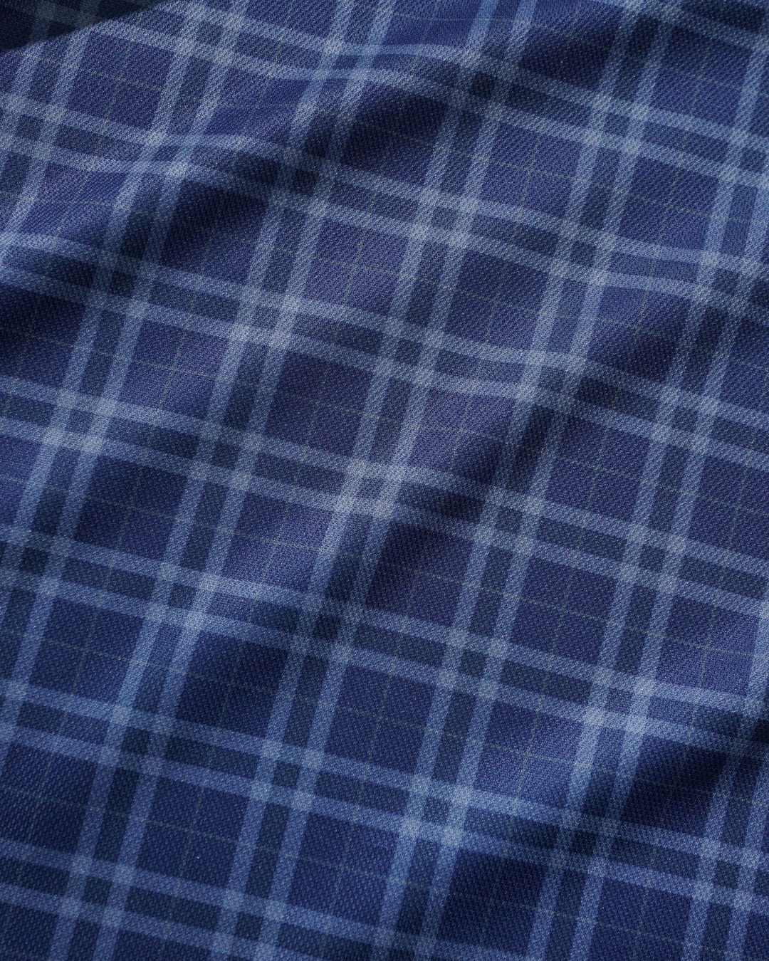 BUTTER GOODS | UMBRO Plaid Jersey - Navy/Slate