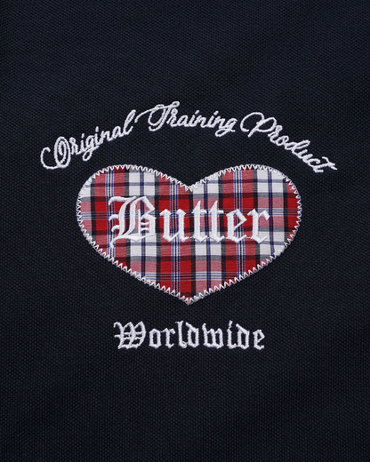 BUTTER GOODS | UMBRO Victory Polo - Navy/Slate