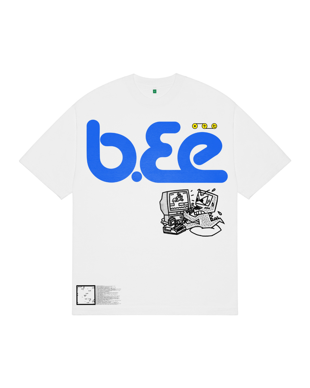 b.Eautiful Beep Tee - White