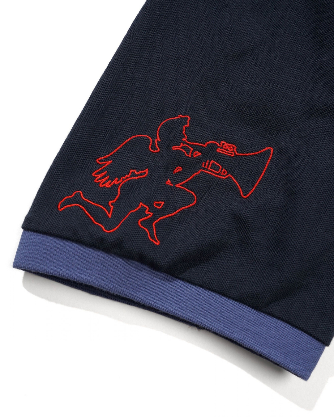 BUTTER GOODS | UMBRO Victory Polo - Navy/Slate
