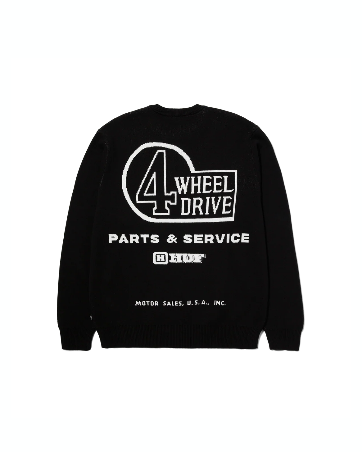 HUF x TOYOTA Parts & Services Knit Sweater - Black