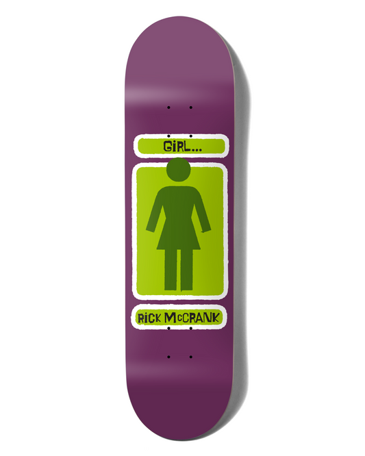 GIRL McCrank Hand Shakers Deck 8.5" TWIN TIP