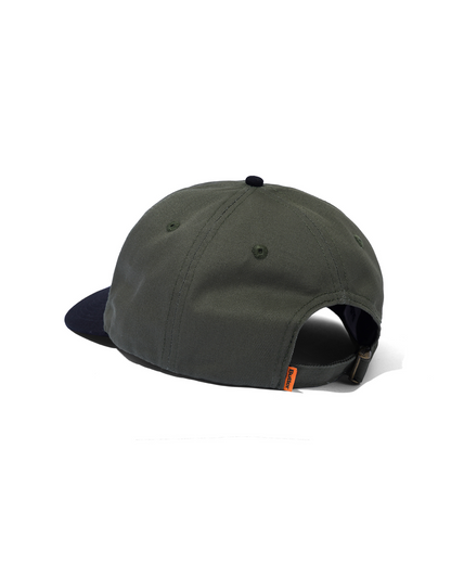 BUTTER GOODS Insect 6 Panel Cap - Army / Black