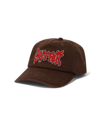 BUTTER GOODS Blotch 5 Panel Cap - Bark