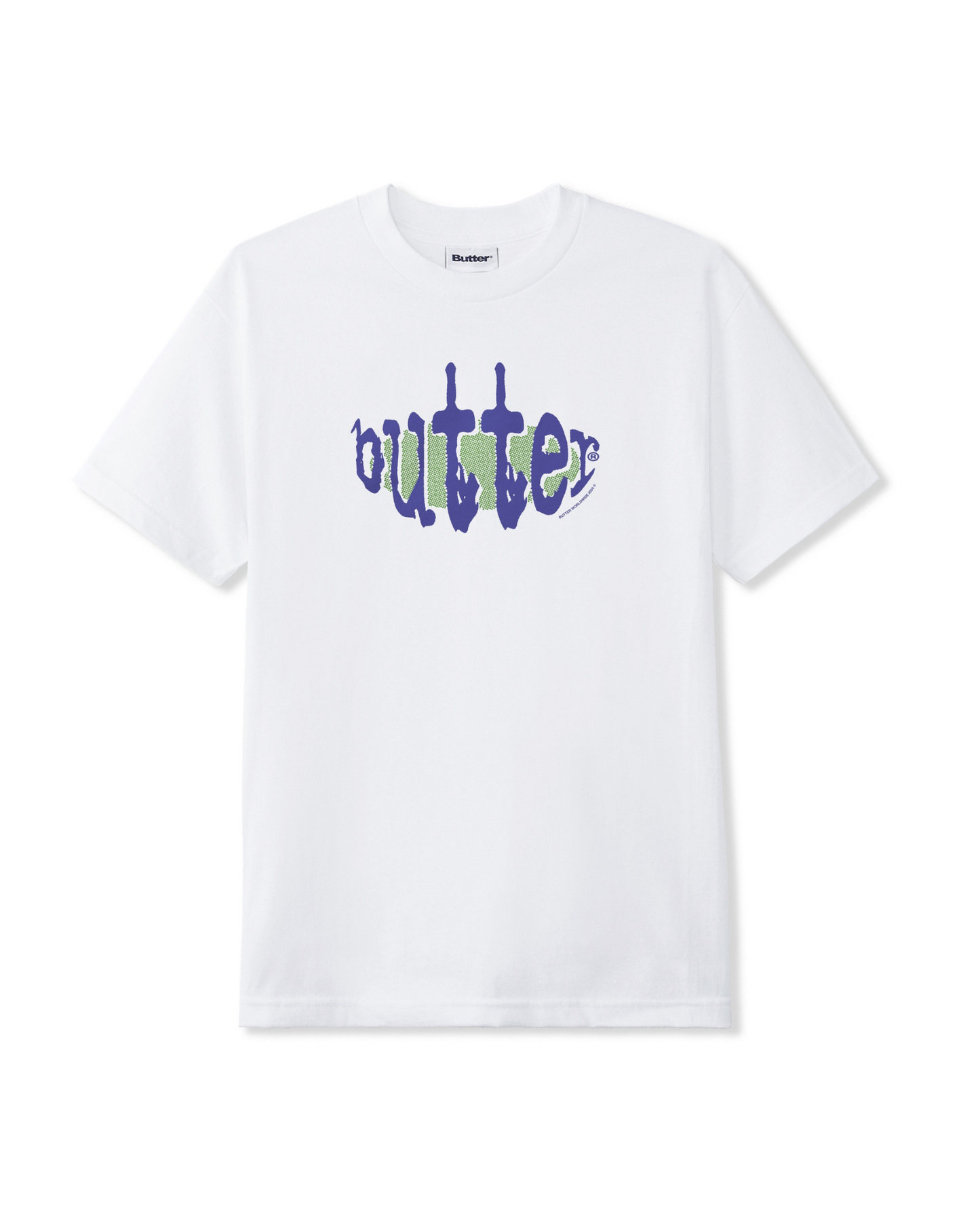 BUTTER GOODS Frenzy Tee - White