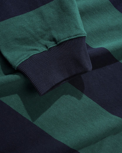 BUTTER GOODS | UMBRO Victory Rugby Polo - Navy/Forest