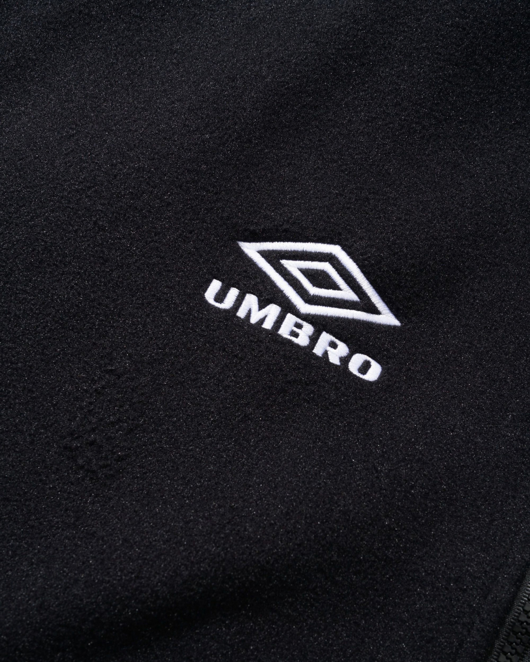 BUTTER GOODS | UMBRO Polartec Zip-Thru Jacket - Black